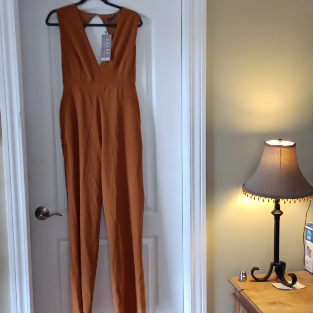 Dark gold jumpsuit